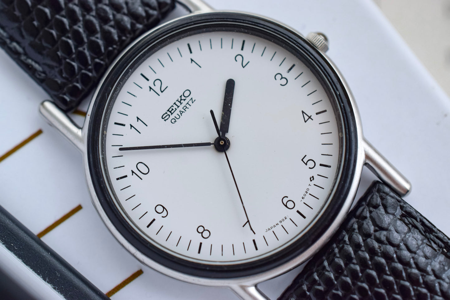 1980 Seiko Bauhaus Black Chrome Plated Bezel