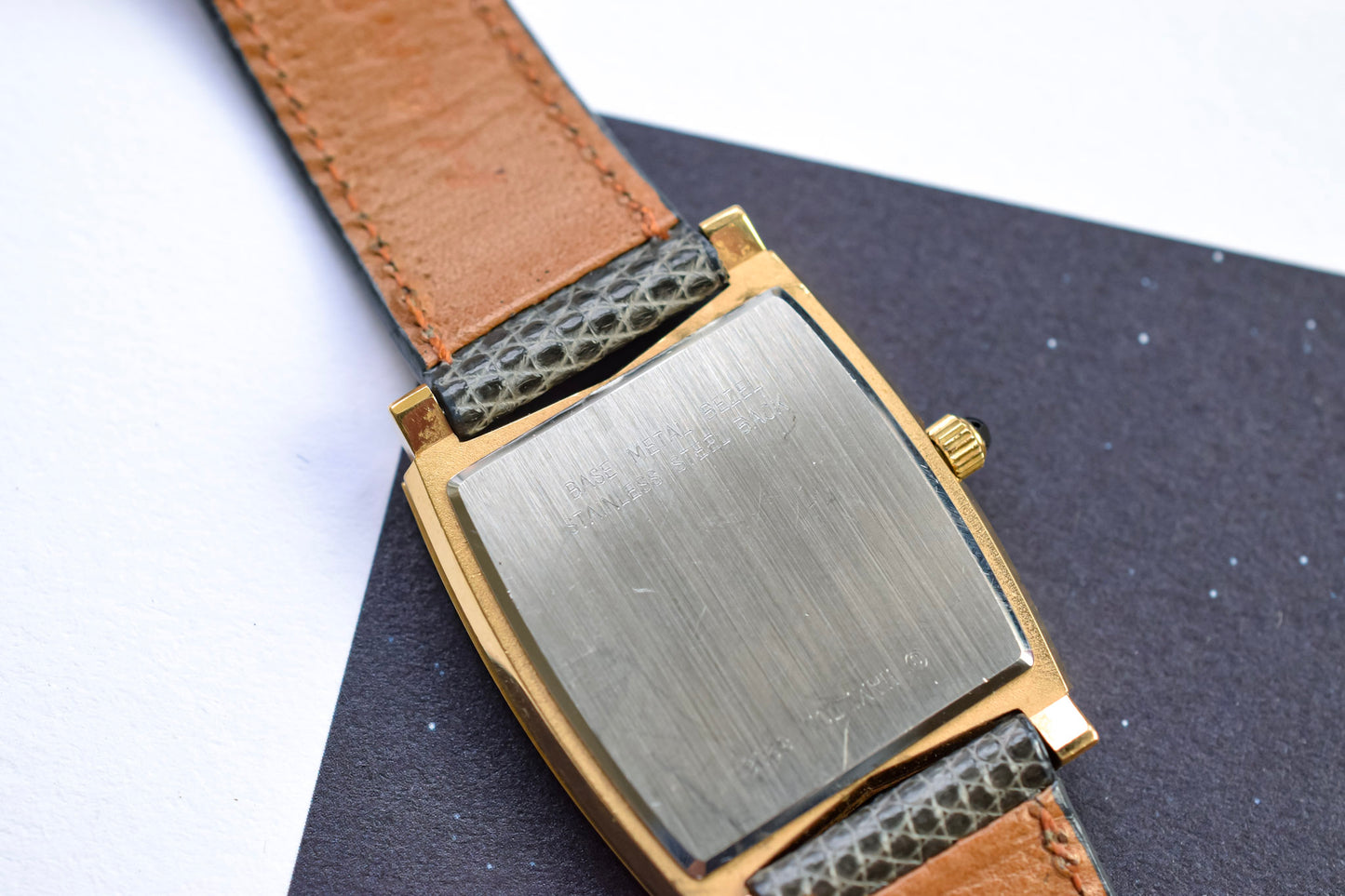 Hamilton Retro Diamond Dial Tank