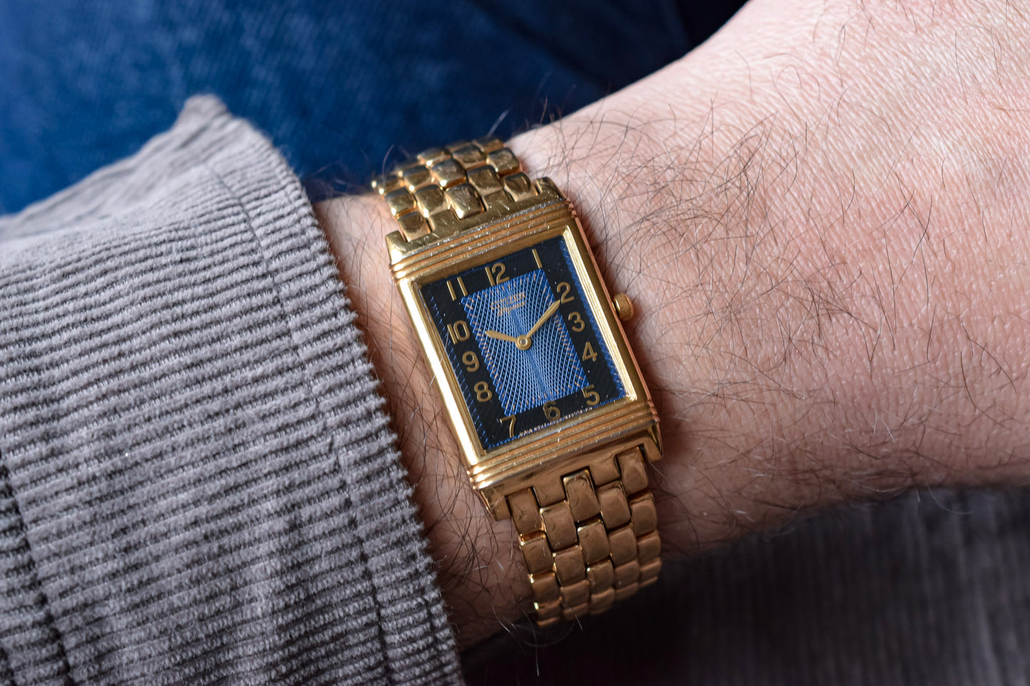 1985 Citizen Elegance "JLC" Midnight Honeycomb Dial