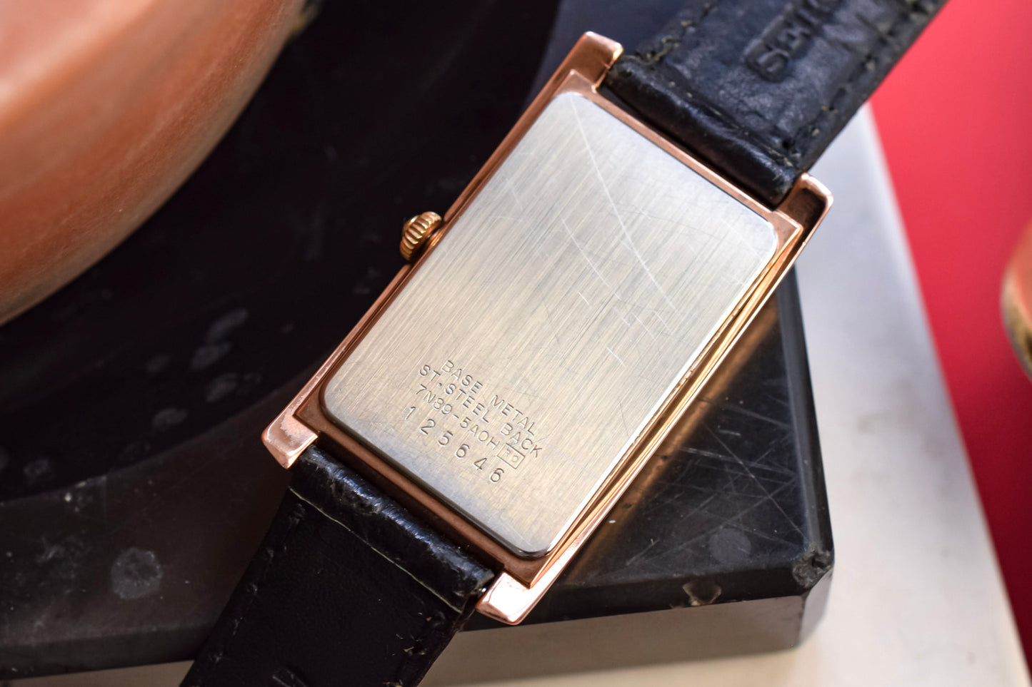 1991 Seiko Rose Gold Cintree