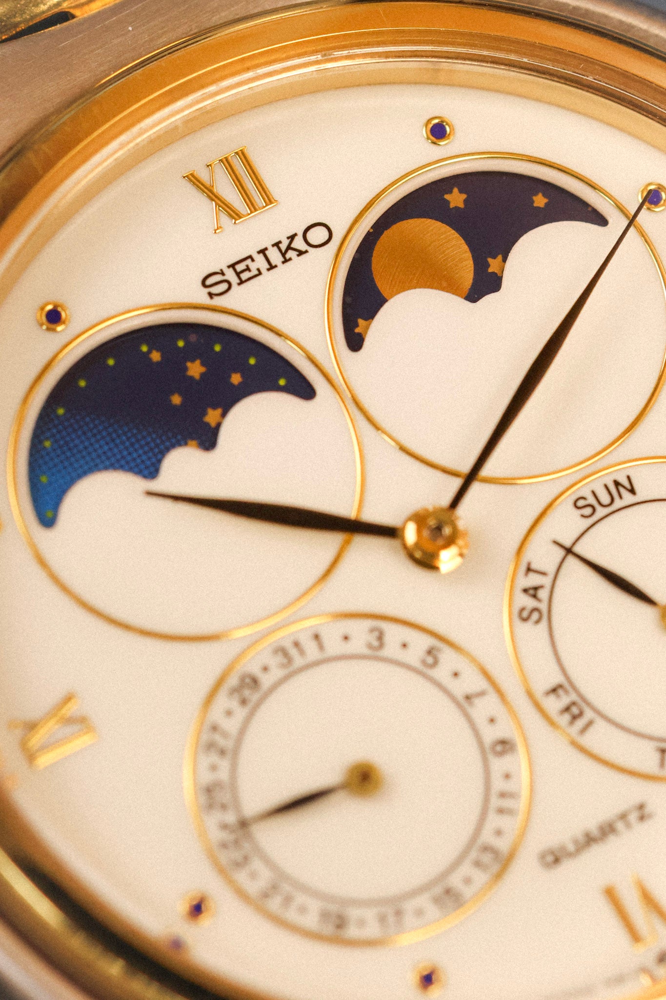 1987 Seiko Moonphase Calendar
