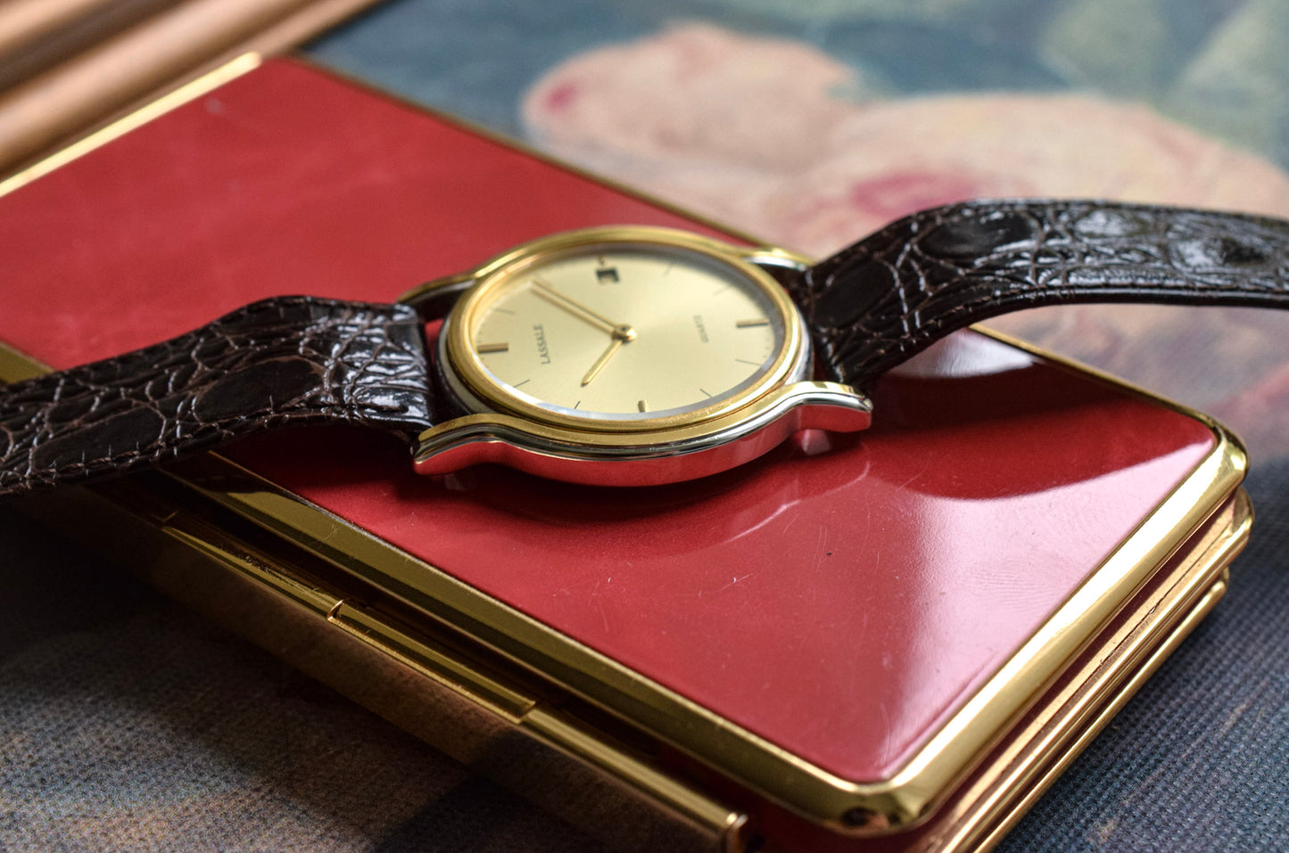 1987 Seiko Lassale Champagne Calendar