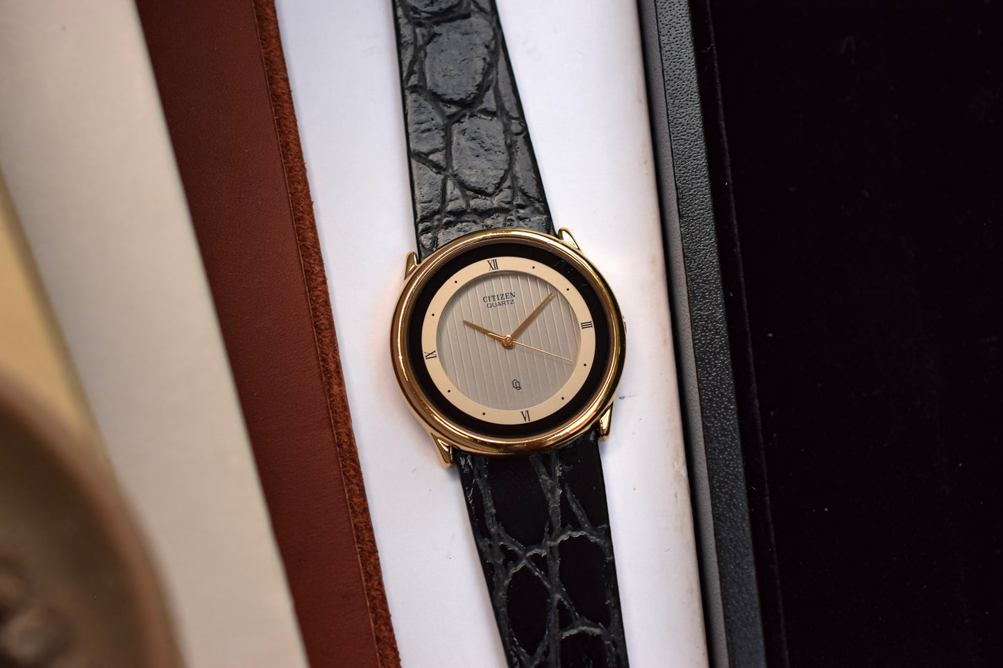 Vintage Citizen CQ Teaked Dial