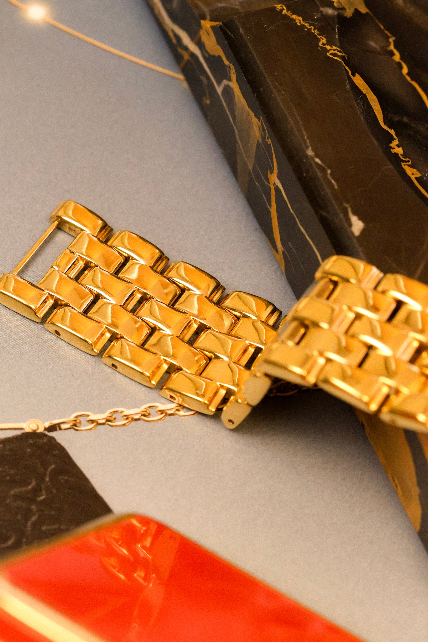 1984 Citizen Golden Diamond Dial Cuff