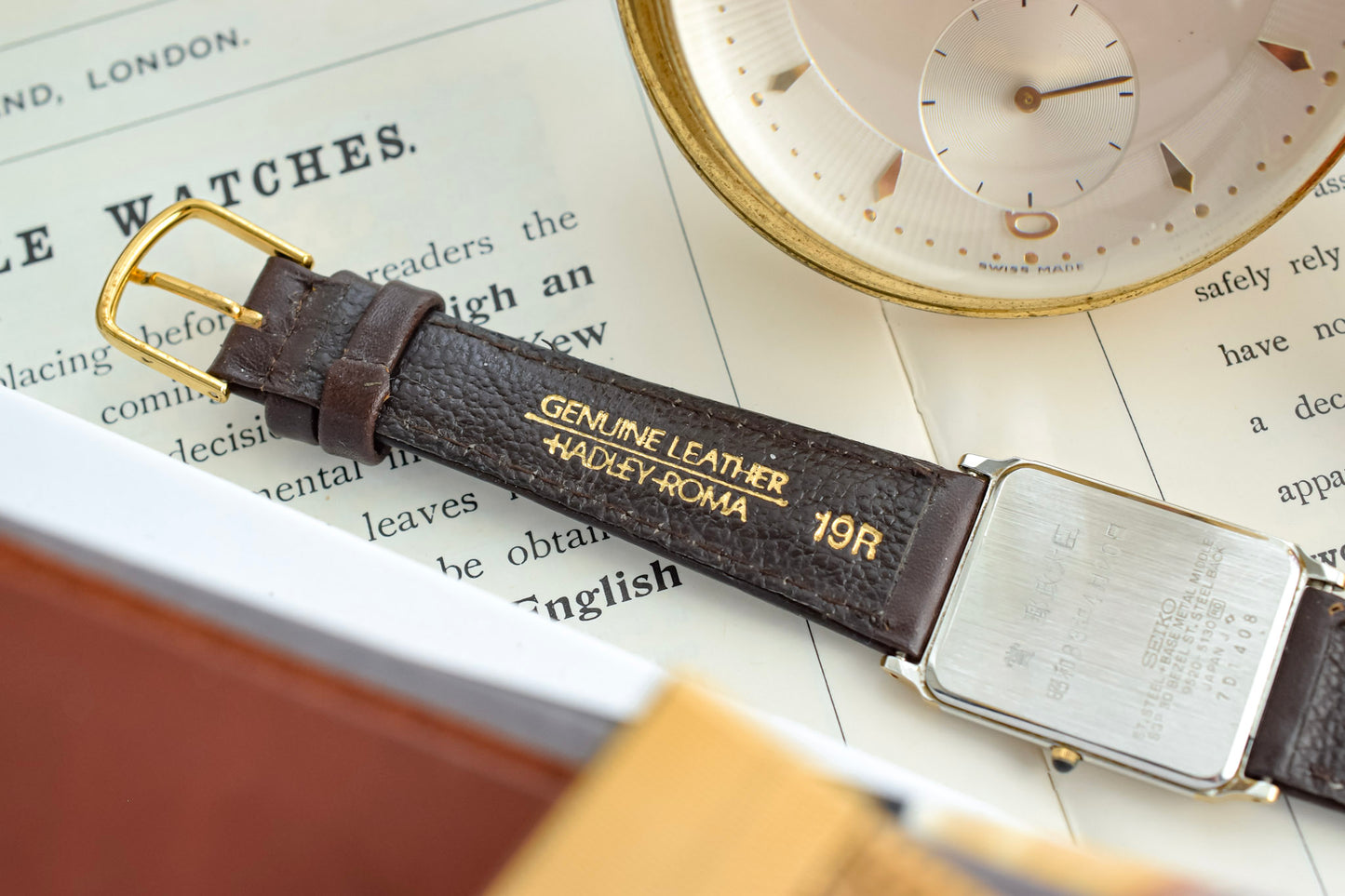 1987 Seiko Dolce Two Toned Octo