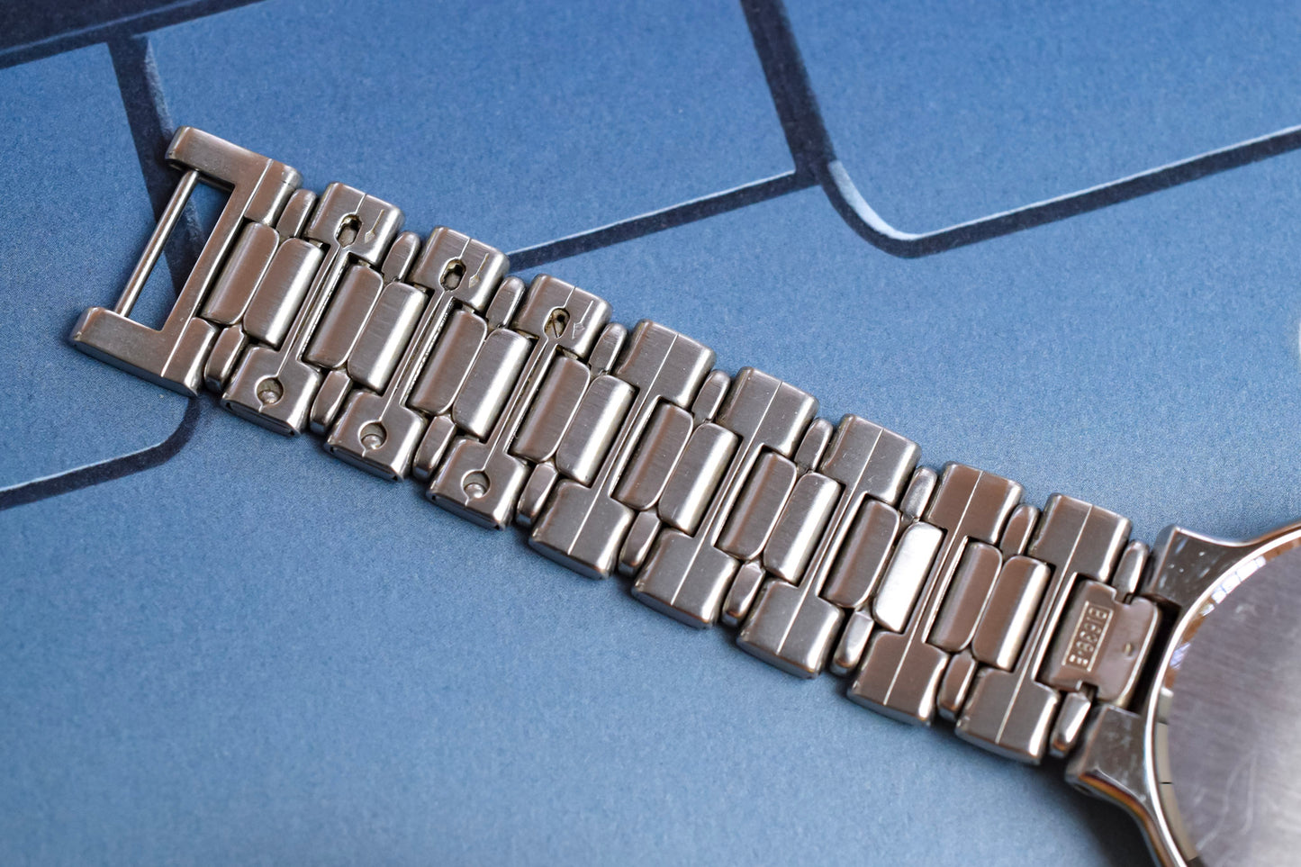 1988 Seiko Two Toned Roman Moonphase Calendar