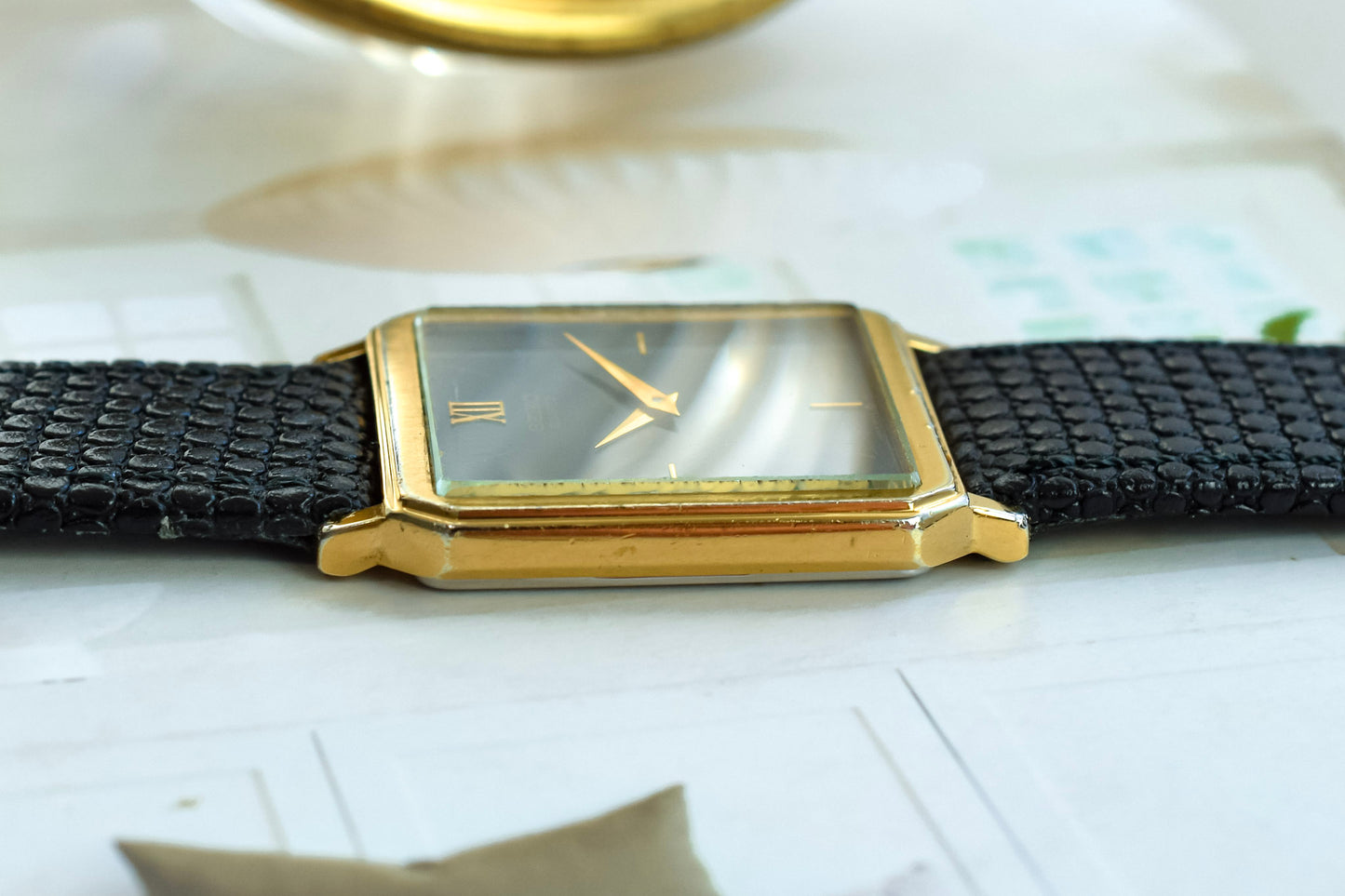 1995 Seiko Gilt Pinstripe Octo