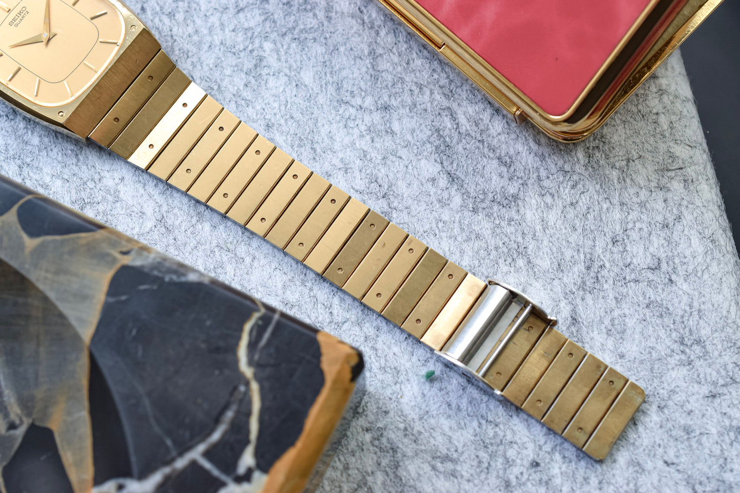 1982 Seiko Riveted Tonneau
