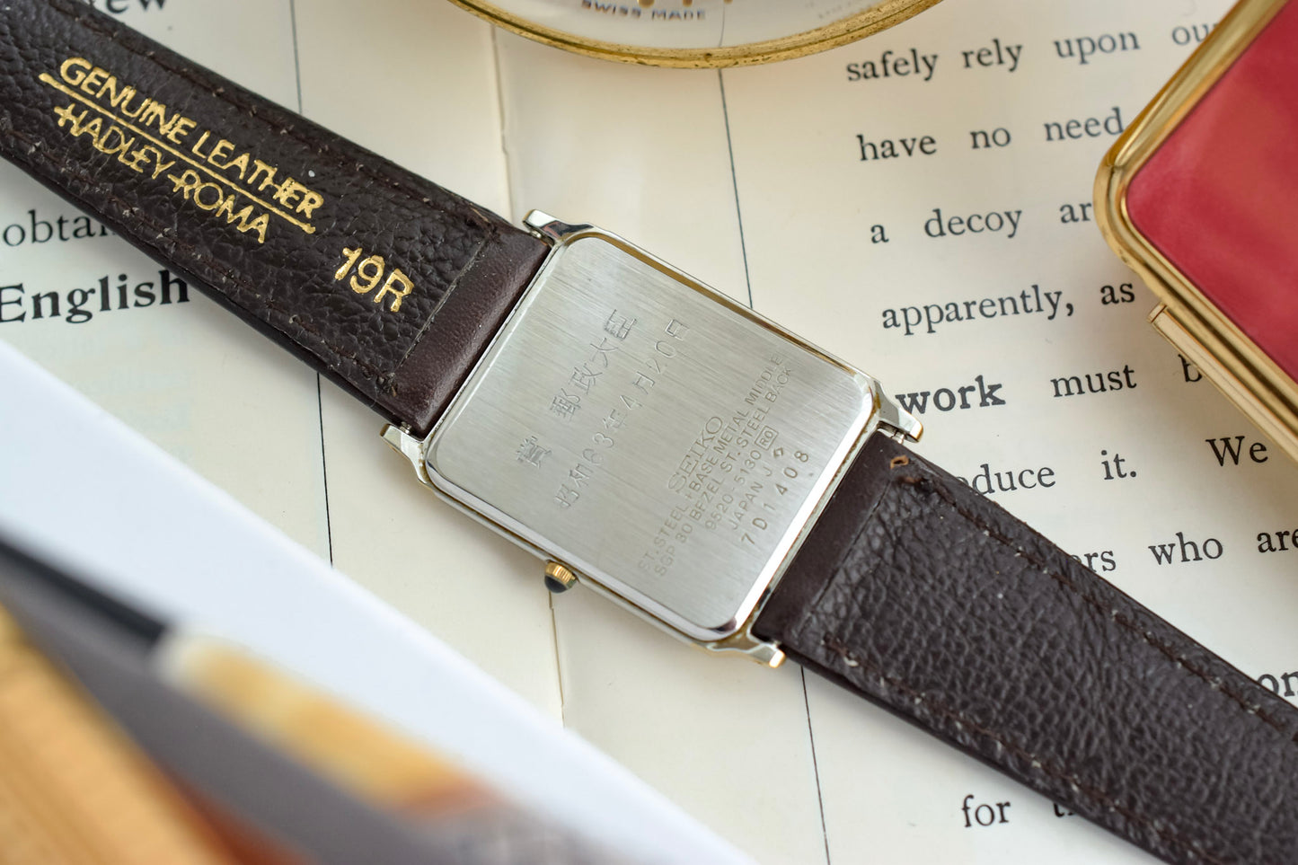 1987 Seiko Dolce Two Toned Octo