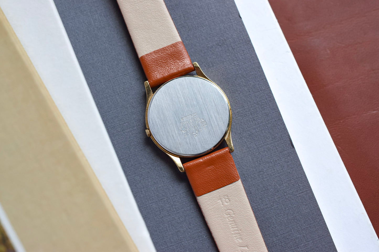 2003 Seiko Gold Tone Roman Dial