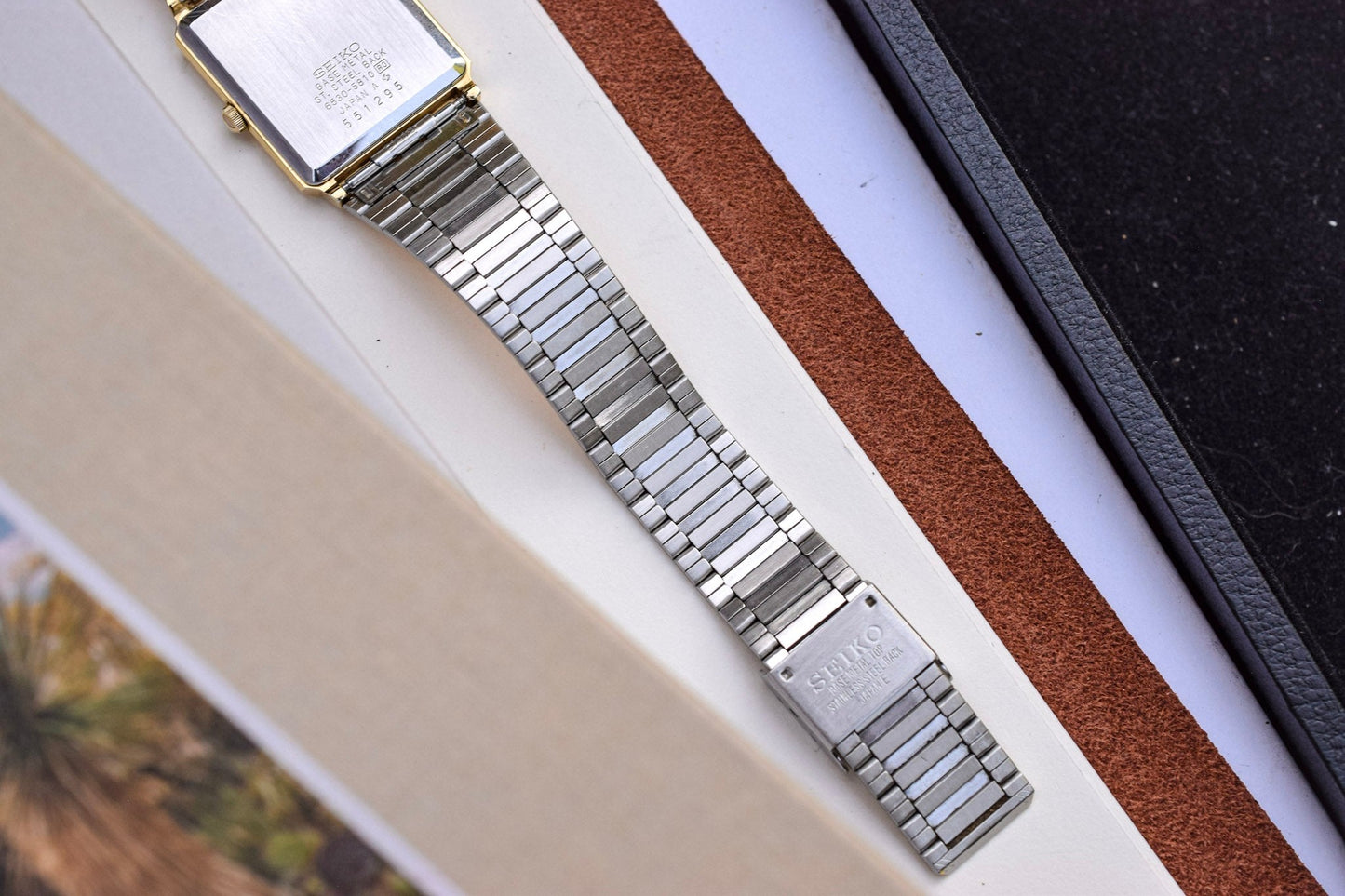 1985 Seiko Pinstripe Tank