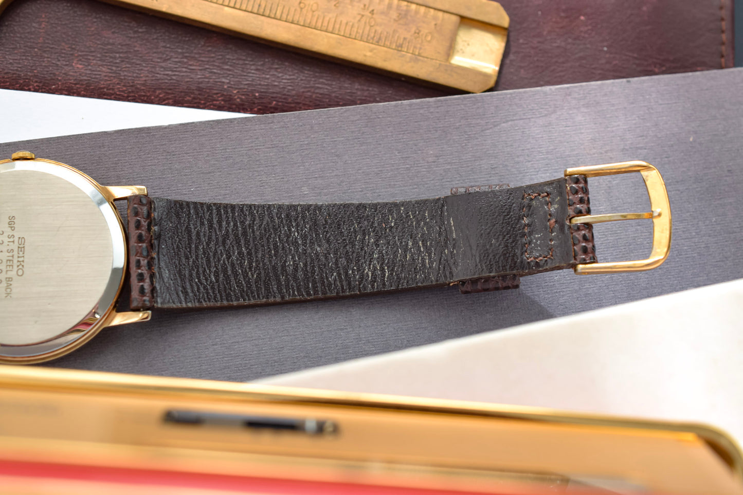 1982 Seiko Champagne Minimalist