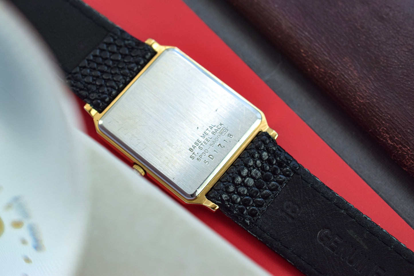 1995 Seiko Gilt Pinstripe Octo