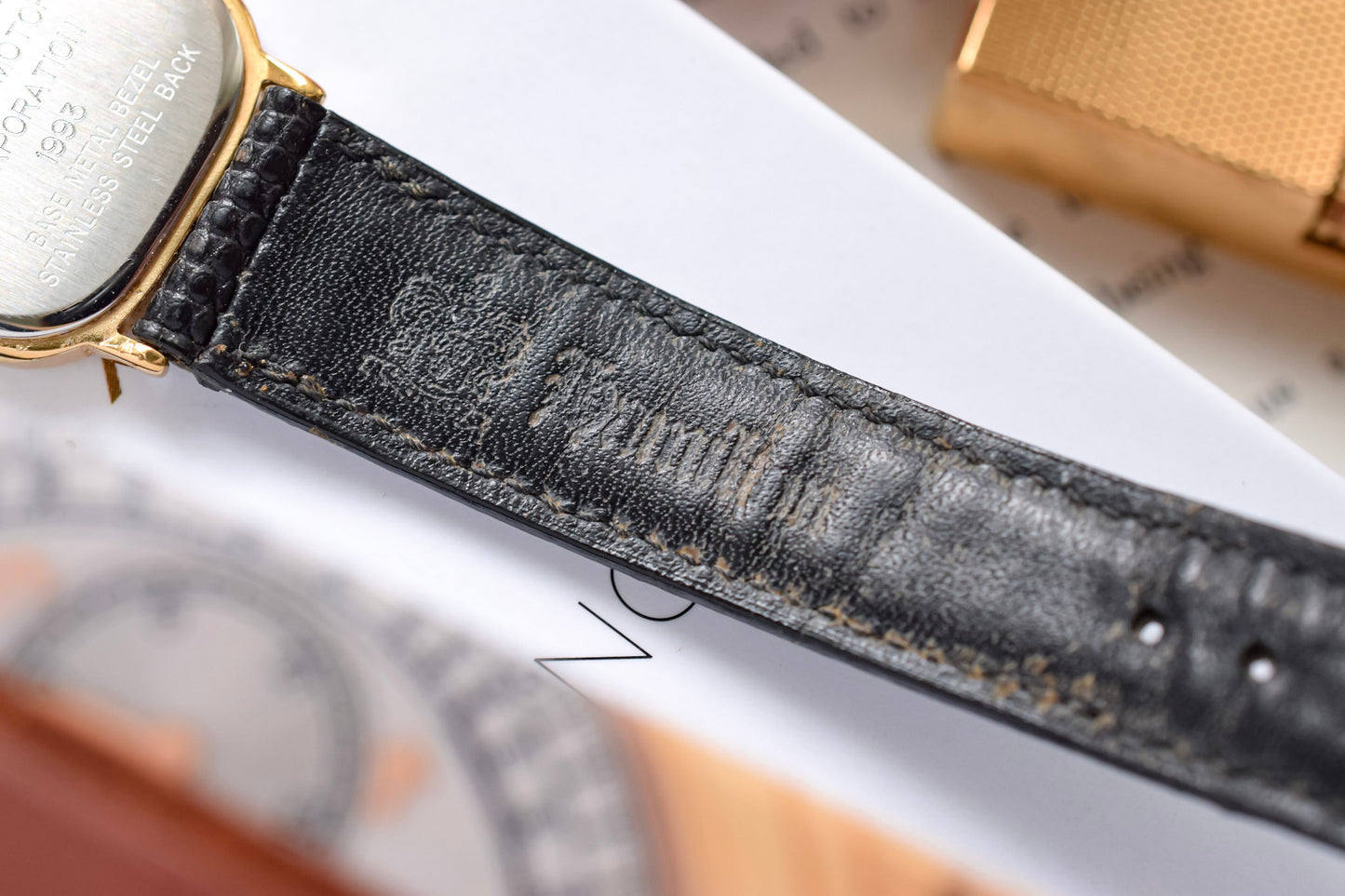 Hamilton Masterpiece Checkered Dial Ellipse - GM Award