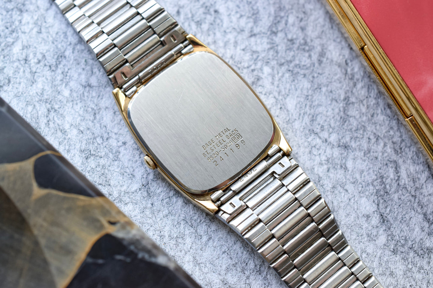 1982 Seiko Riveted Tonneau