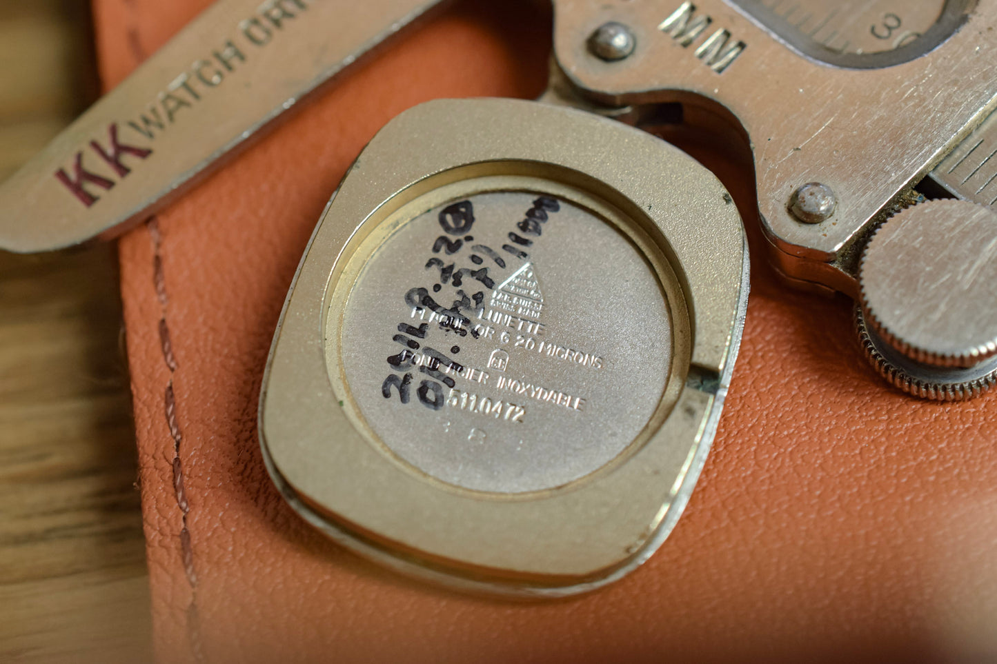 1970s Omega De Ville Roman Steel Ellipse