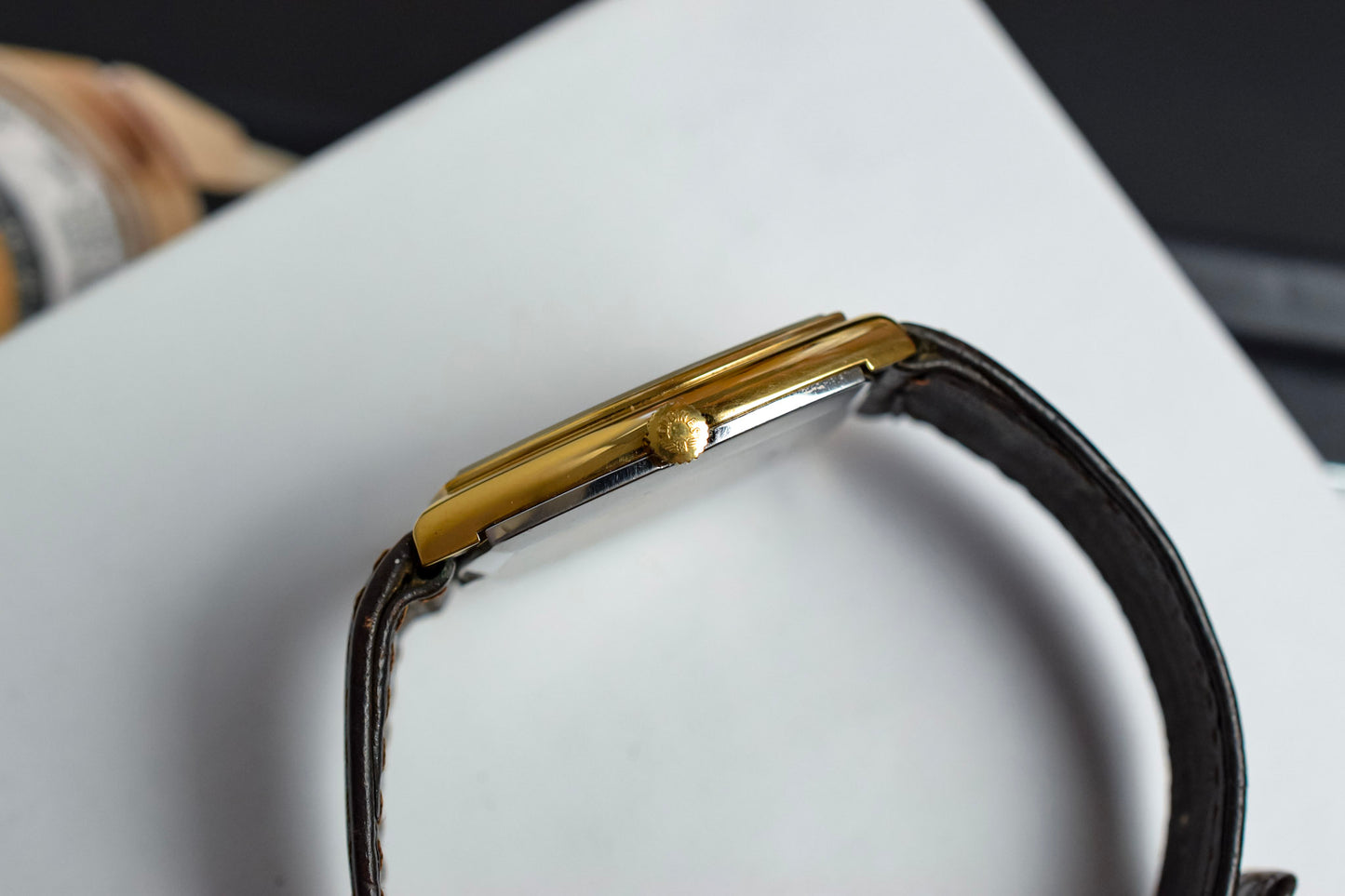 Vintage Longines Mechanical Champagne Tonneau