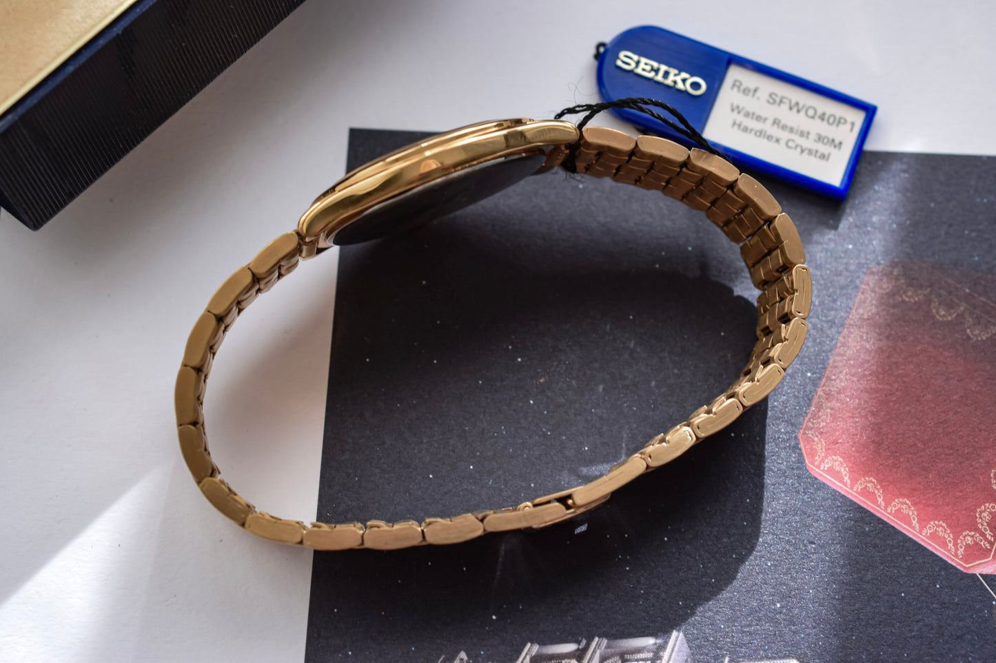2009 Seiko Golden Sunray Calatrava - New Old Stock