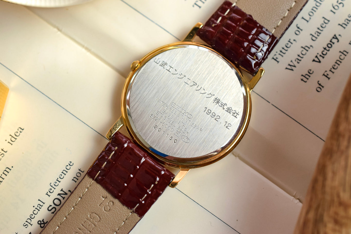 1992 Seiko Spirit Champagne Classique