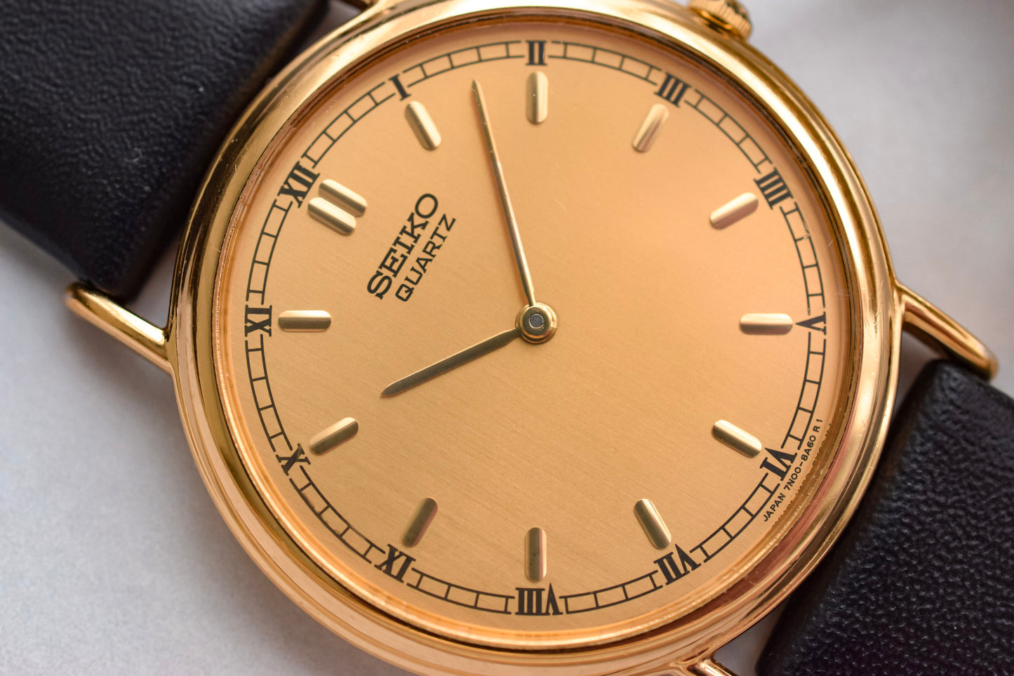 2001 Seiko Champagne Roman Dial