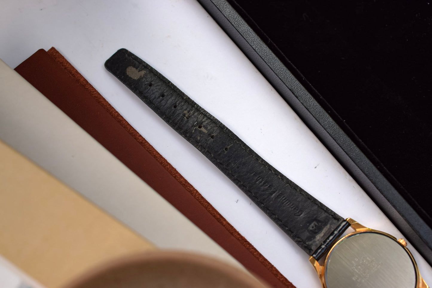 Vintage Citizen CQ Black Dial Day-Date