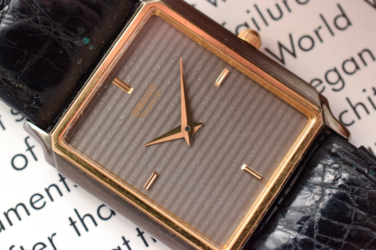 1985 Seiko Two Tone Carrèe