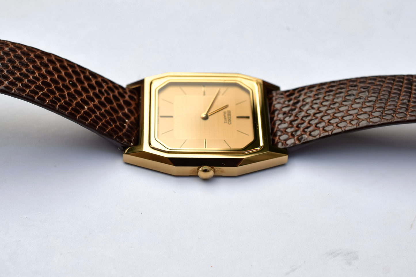 1982 Seiko Gold Tone Octo