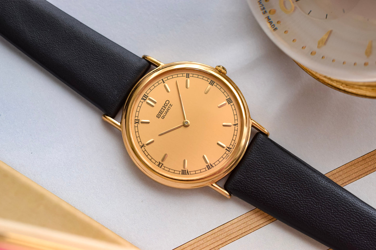 2001 Seiko Champagne Roman Dial
