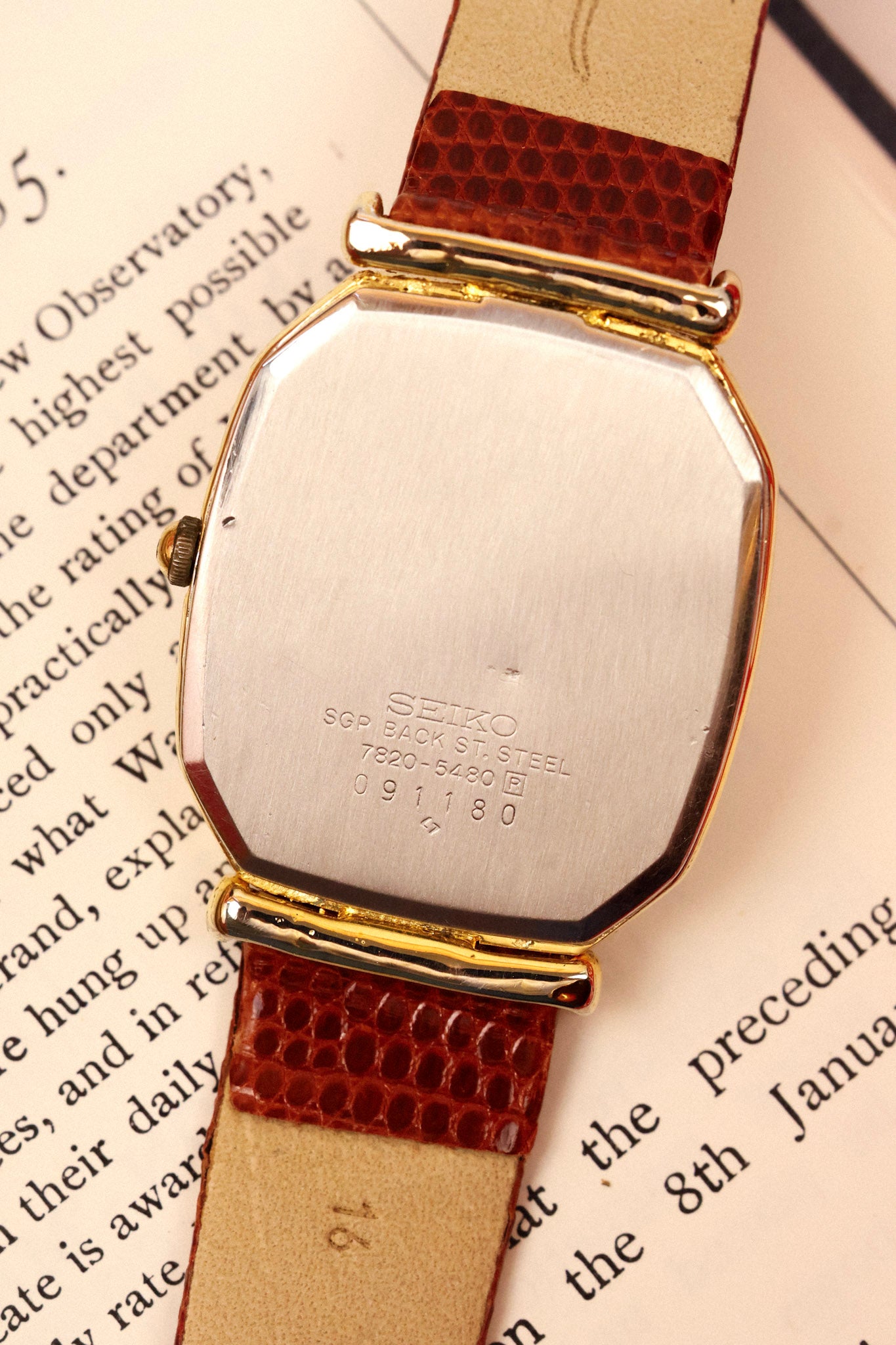 1980 Seiko Golden Roman Octo