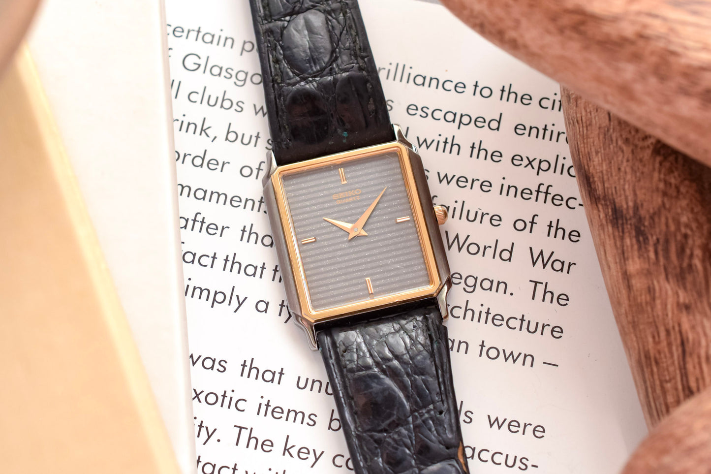 1985 Seiko Two Tone Carrèe