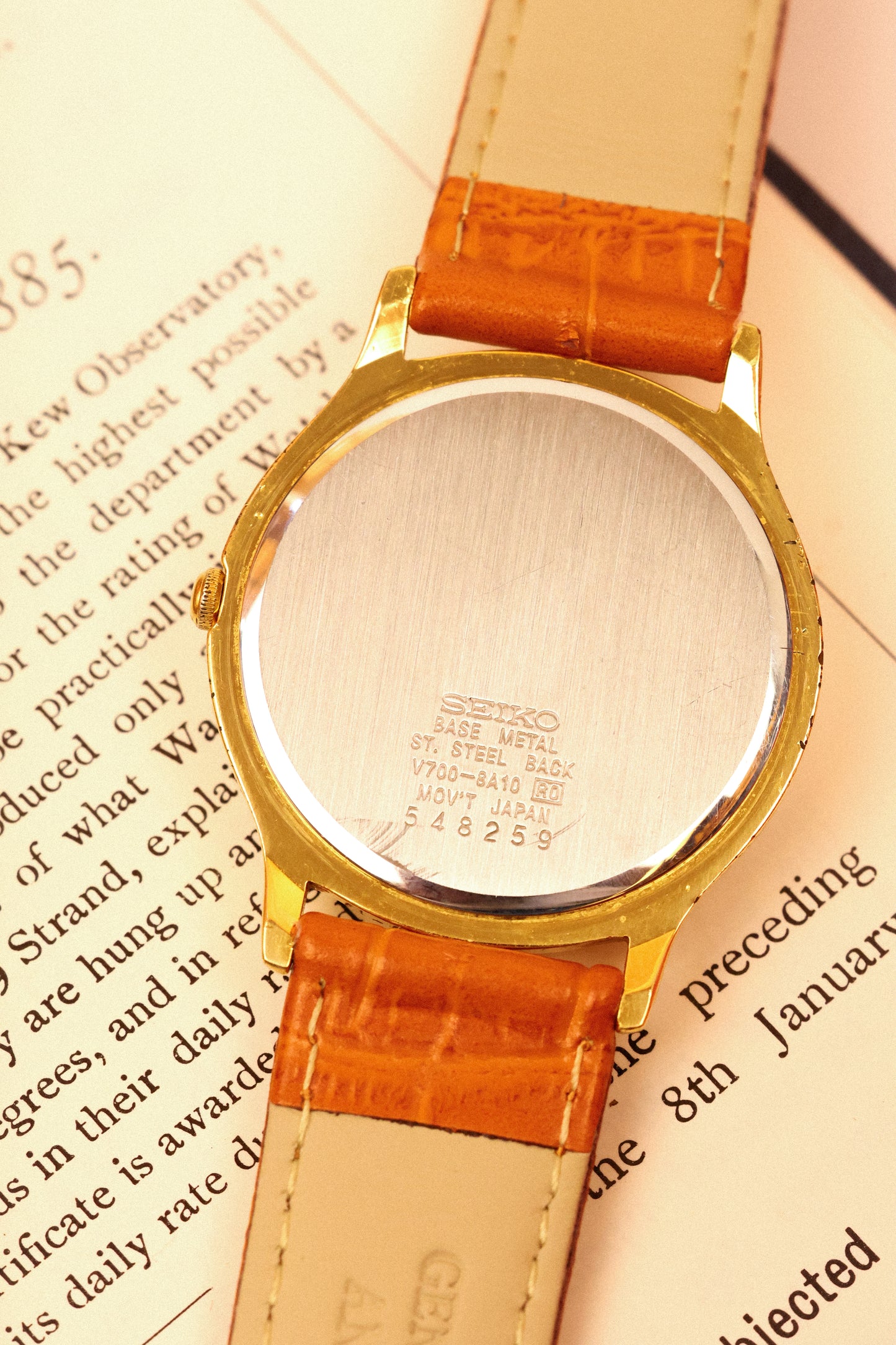 1995 Seiko Roman Dial Ronde