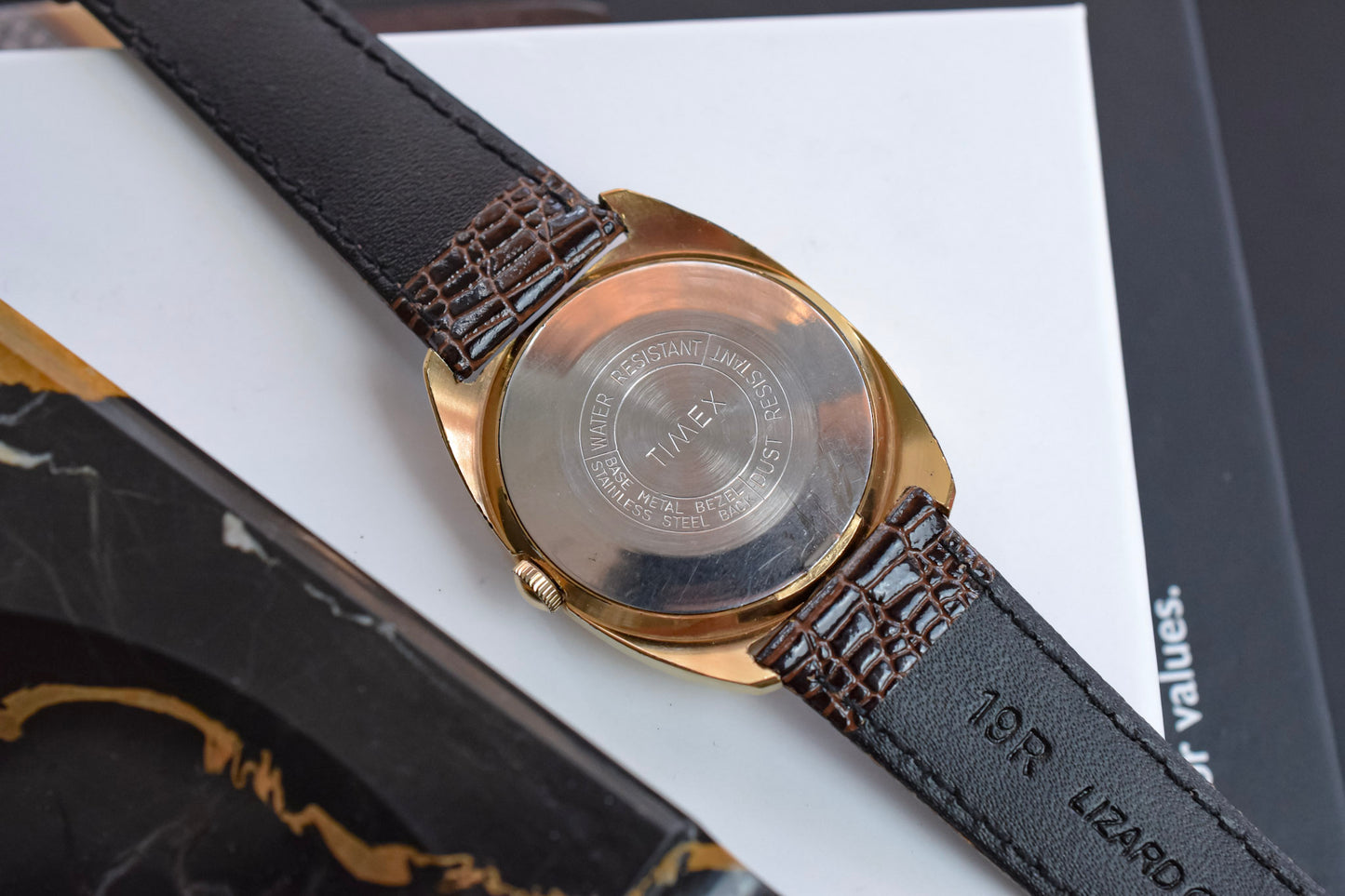 1970 Timex Mechanical Retro Cushion Calendar