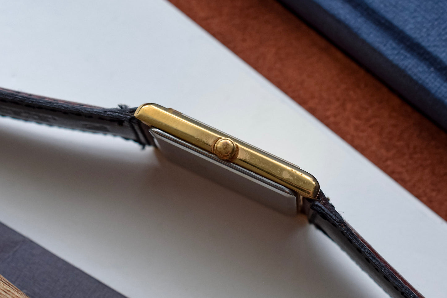1983 Seiko Champagne Minimalist Tank