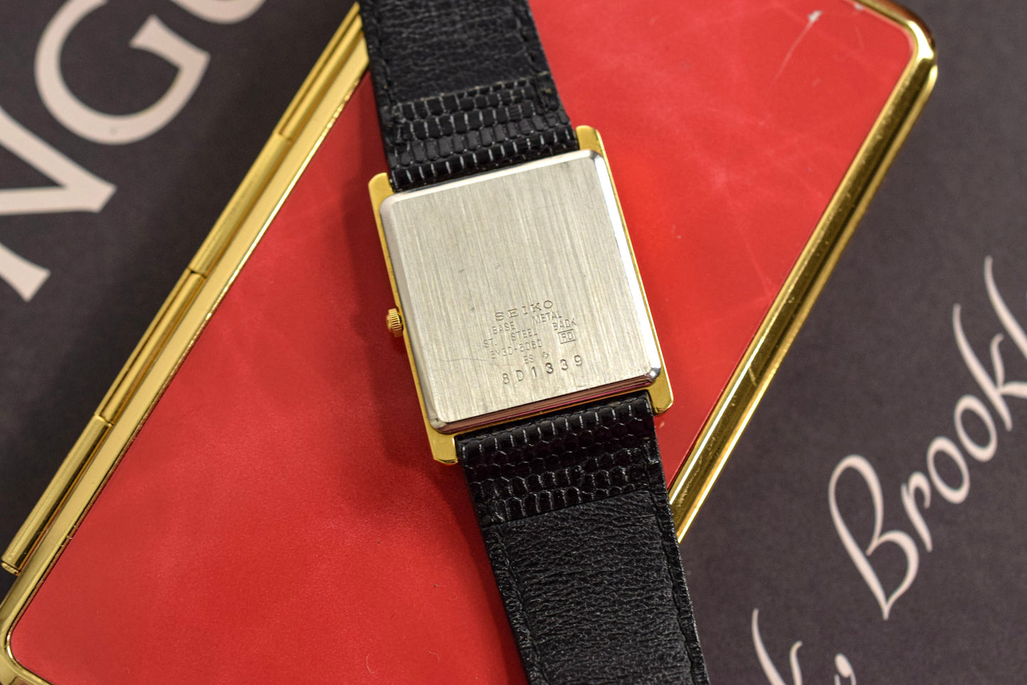 1988 Seiko White Roman Tank