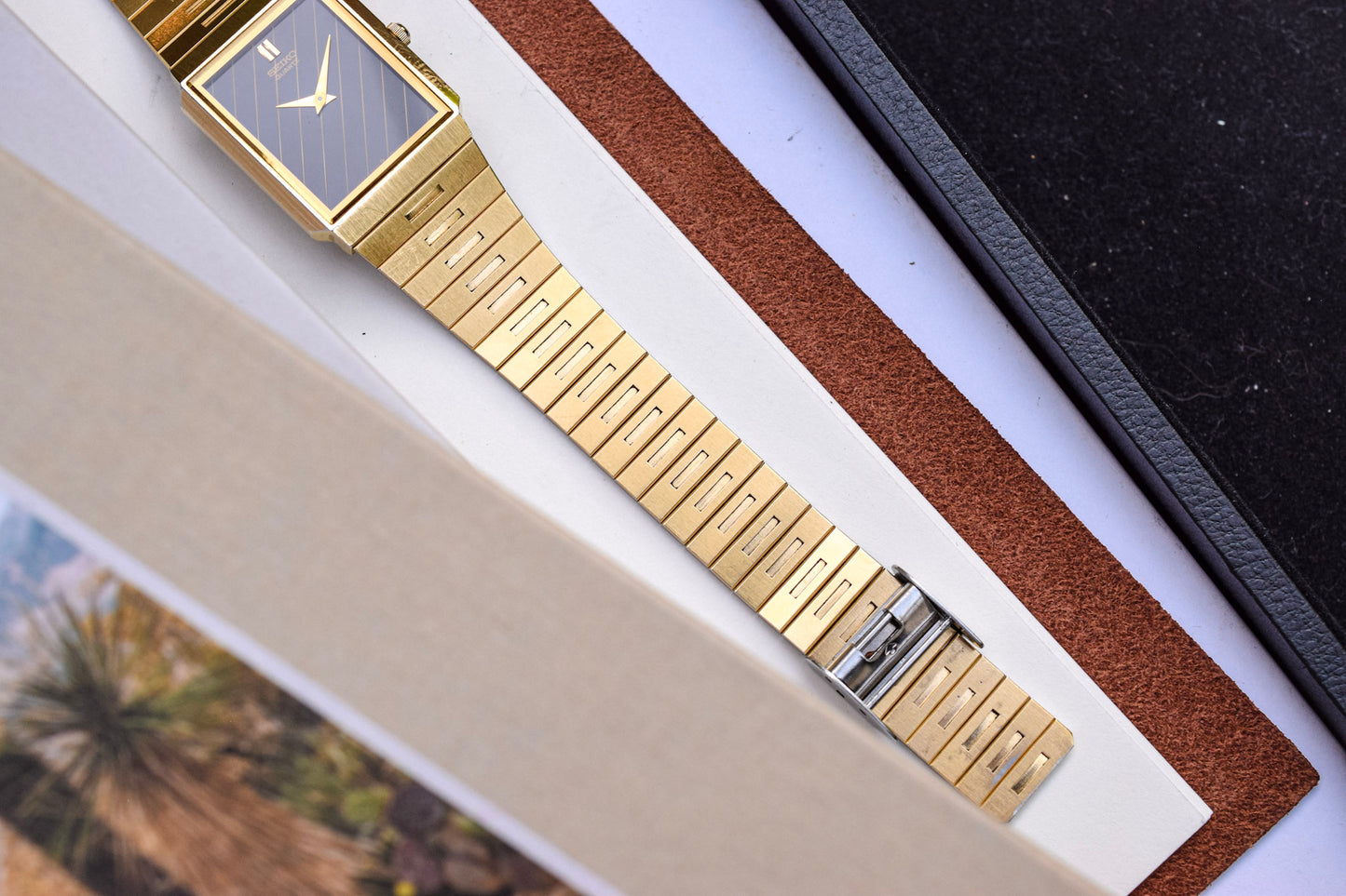 1985 Seiko Pinstripe Tank