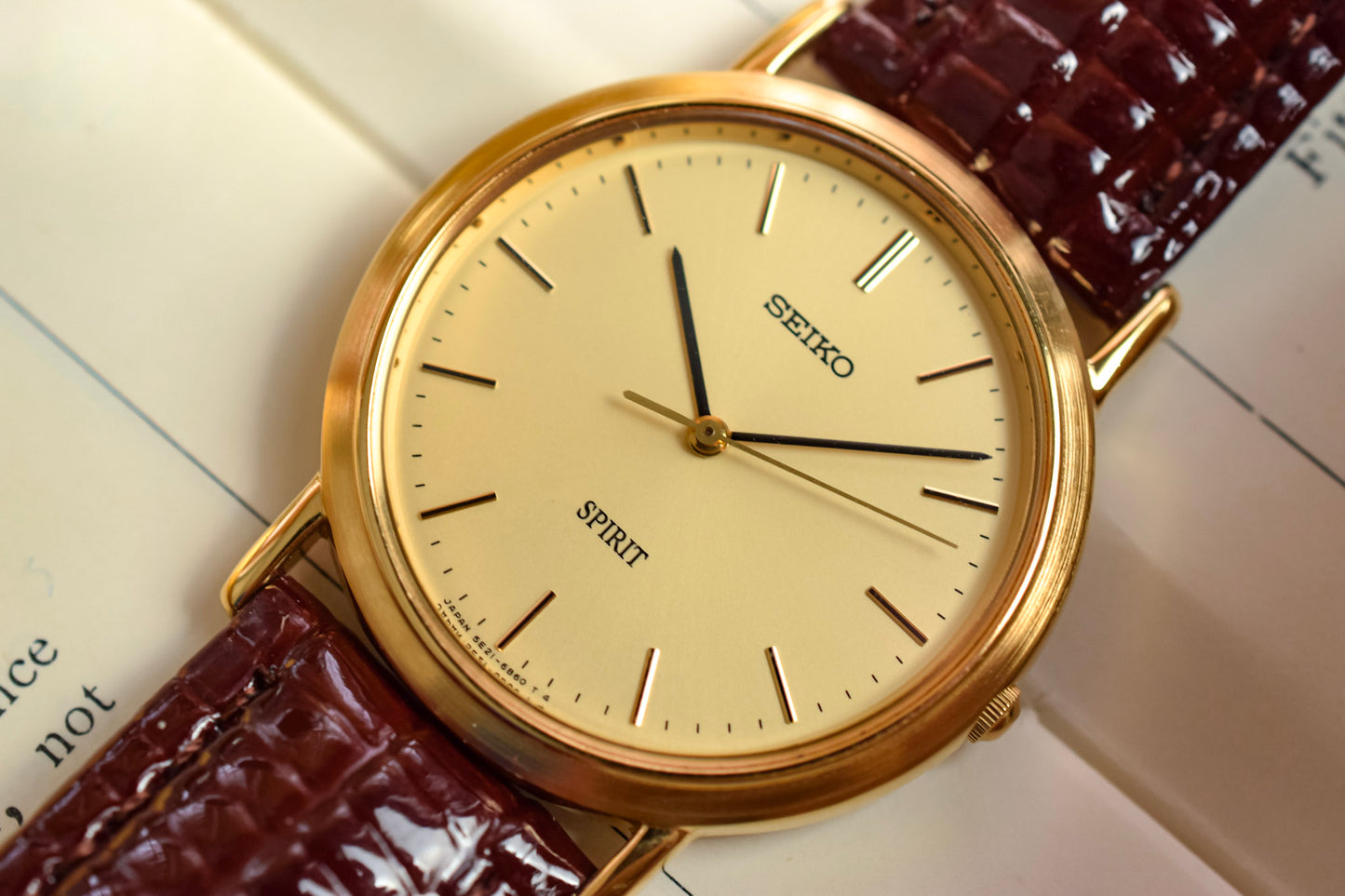 1992 Seiko Spirit Champagne Classique