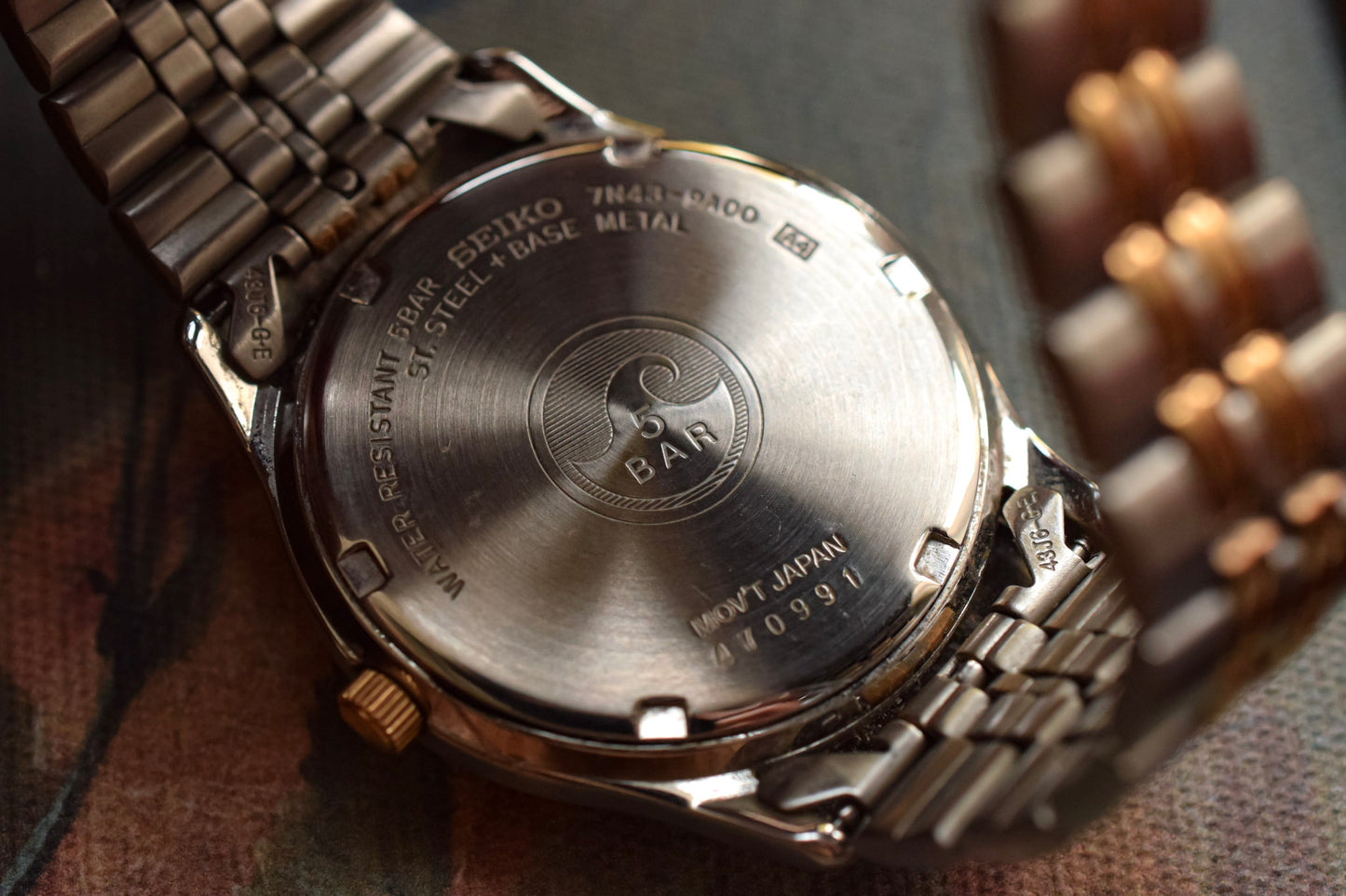1994 Seiko Sports 50 Grey Dial Day-Date - New Old Stock