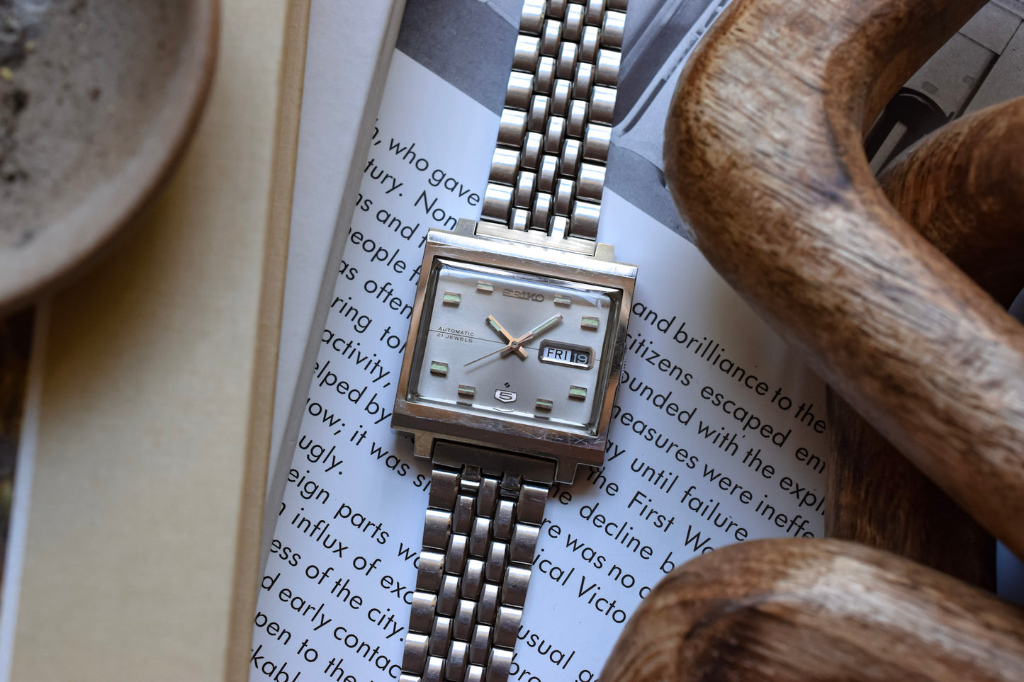 1969 Seiko 5 Automatic Silver TV