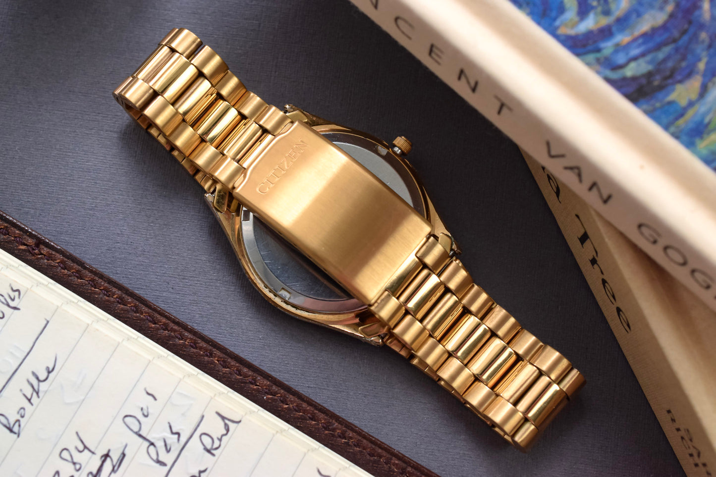 1988 Citizen CQ Champagne "President"