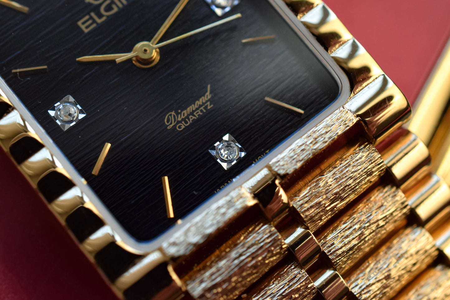 Neo-vintage Elgin Diamond Dial - New Old Stock in Box