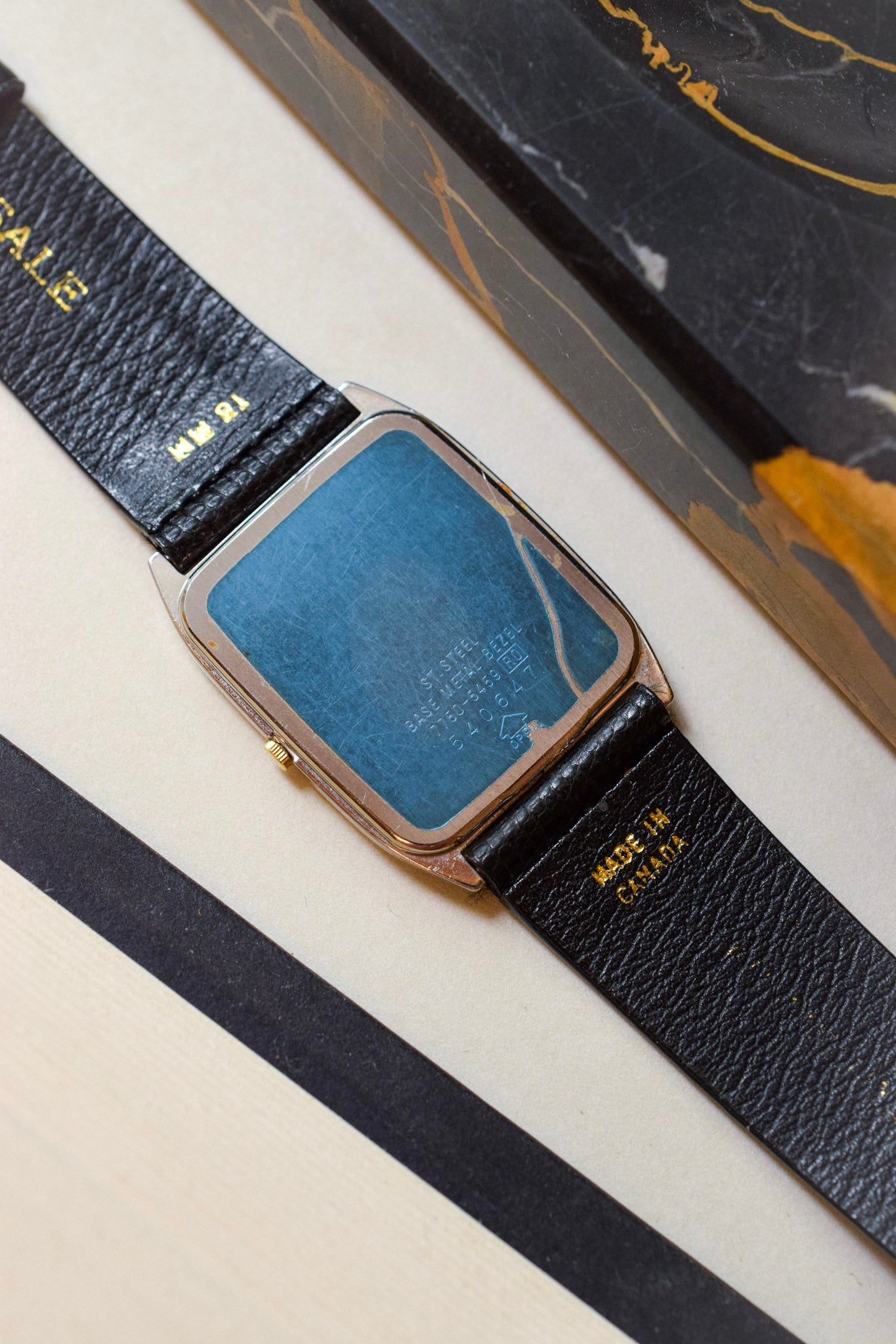1984 Seiko Lassale Two Toned Silver Carree