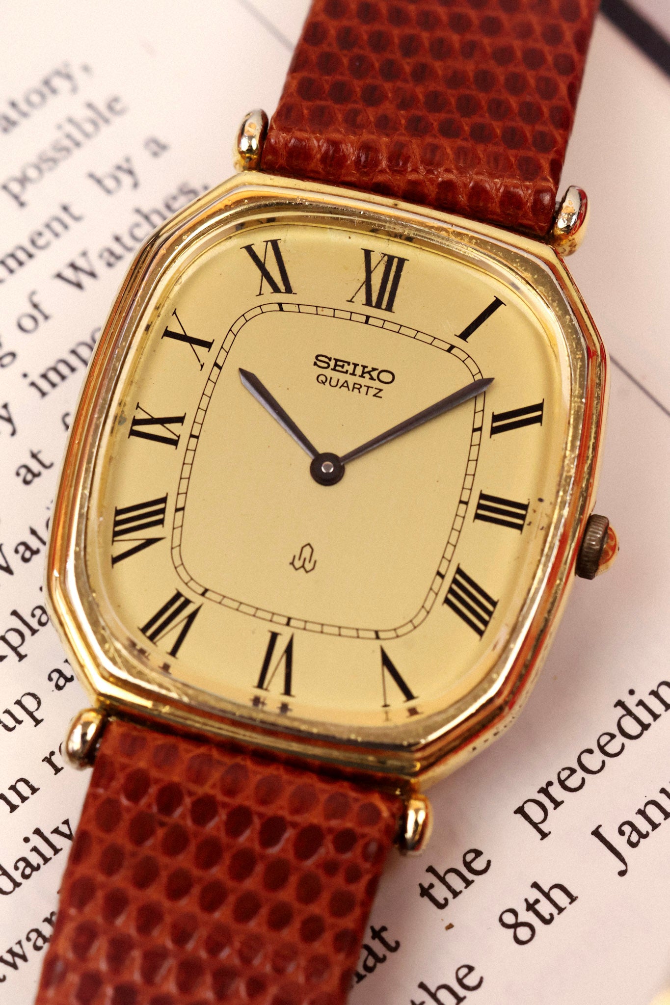 1980 Seiko Golden Roman Octo