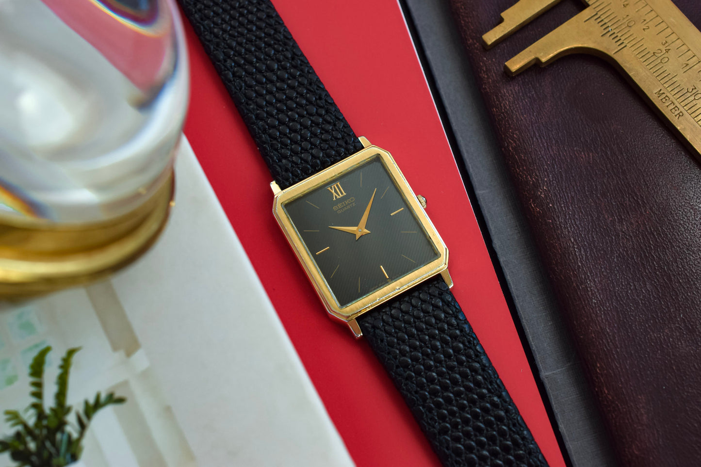 1995 Seiko Gilt Pinstripe Octo