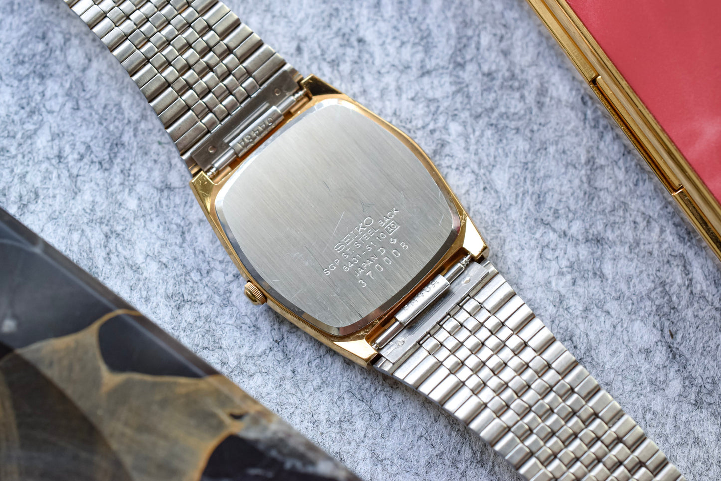 1983 Seiko Champagne Hex