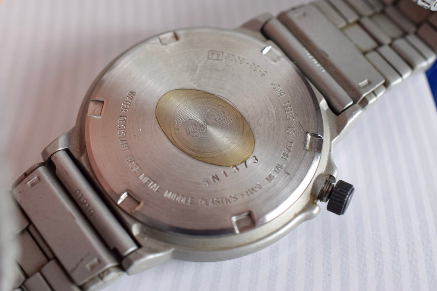 1985 Seiko SQ Sports 100 Grid Dial