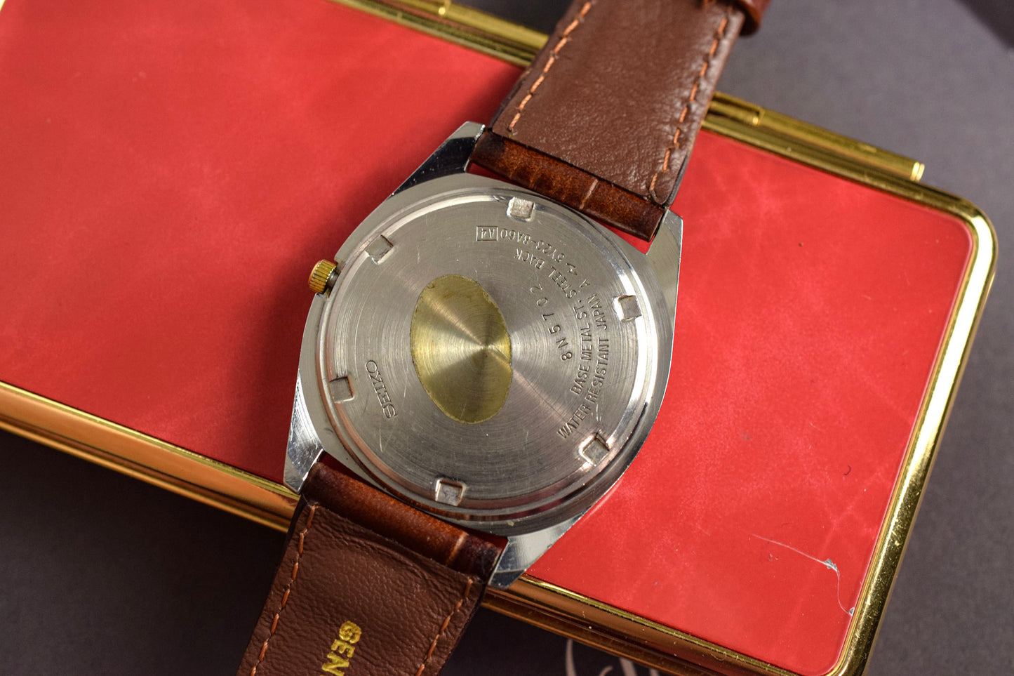 1988 Seiko Champagne Fluted Bezel Day-Date