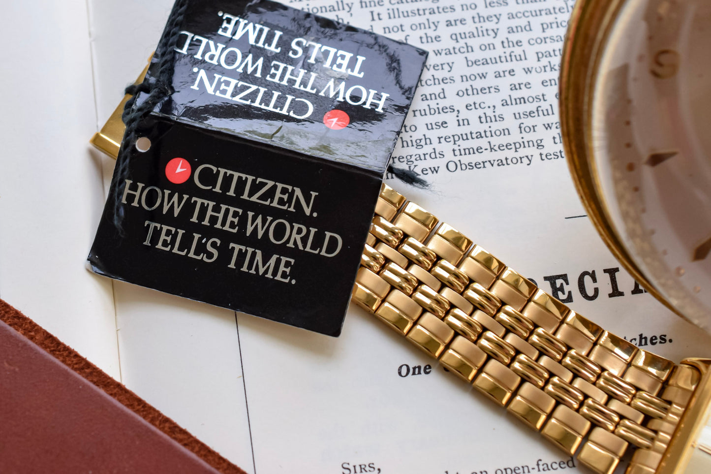 Neo-vintage NOS Citizen Day-Date Octo