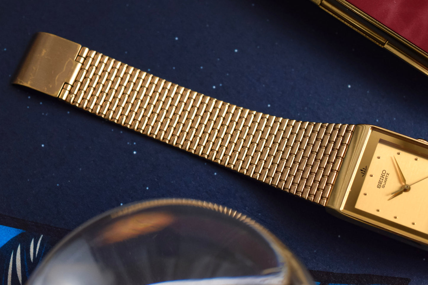 1988 Seiko Galaxy Golden Brick Tank