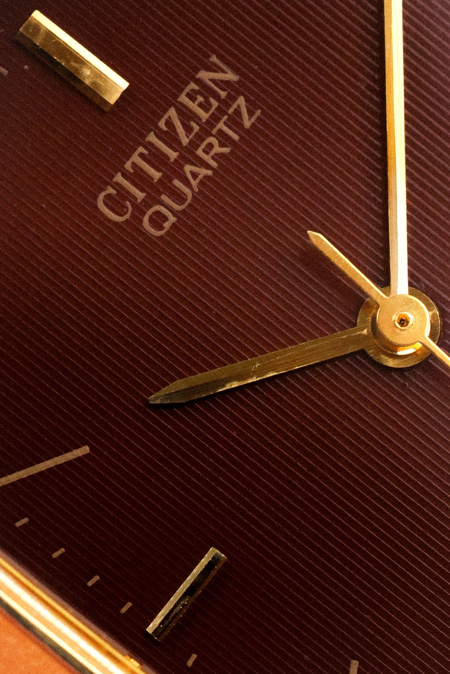 1982 Citizen Chocolate Dial Octo