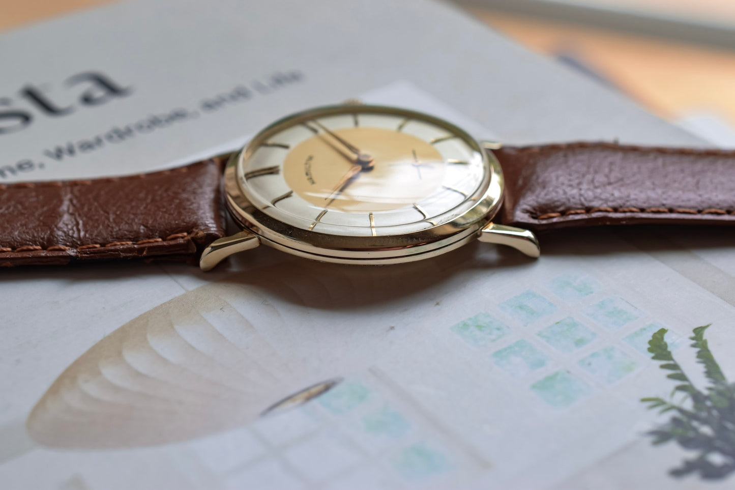1956 Hamilton Mechanical 10K Gold Filled Edgemere B